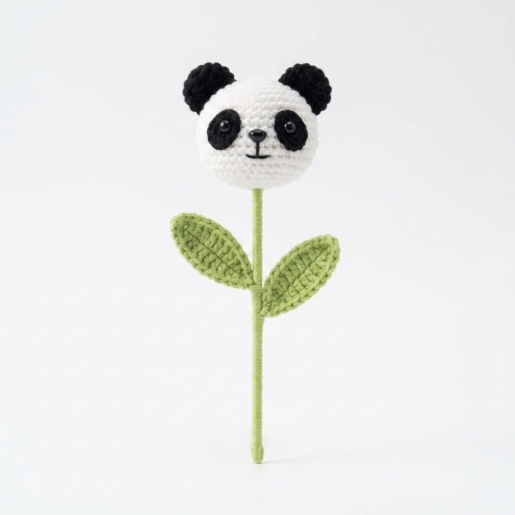 Panda Character Bloom