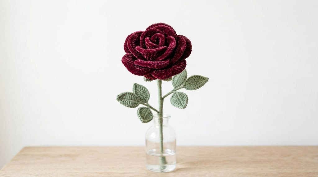 Burgundy Heirloom Rose