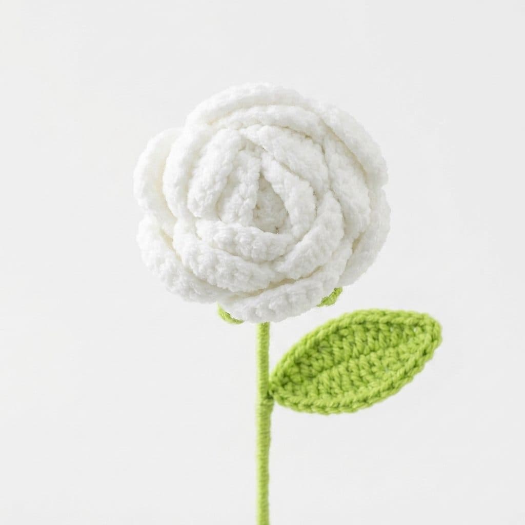 White Heirloom Rose